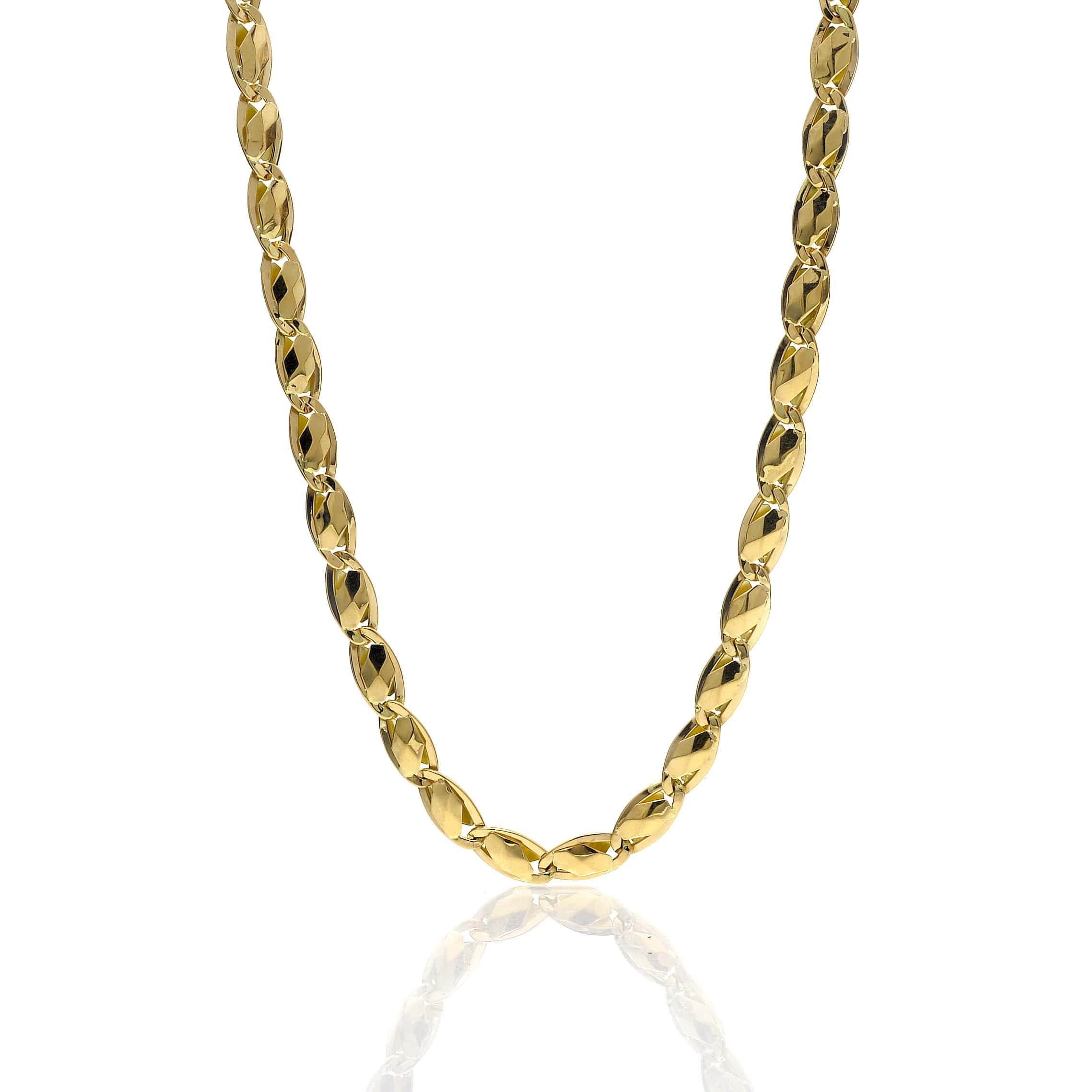 Collier pailleté 60cm Or 750/1000 – Image 2