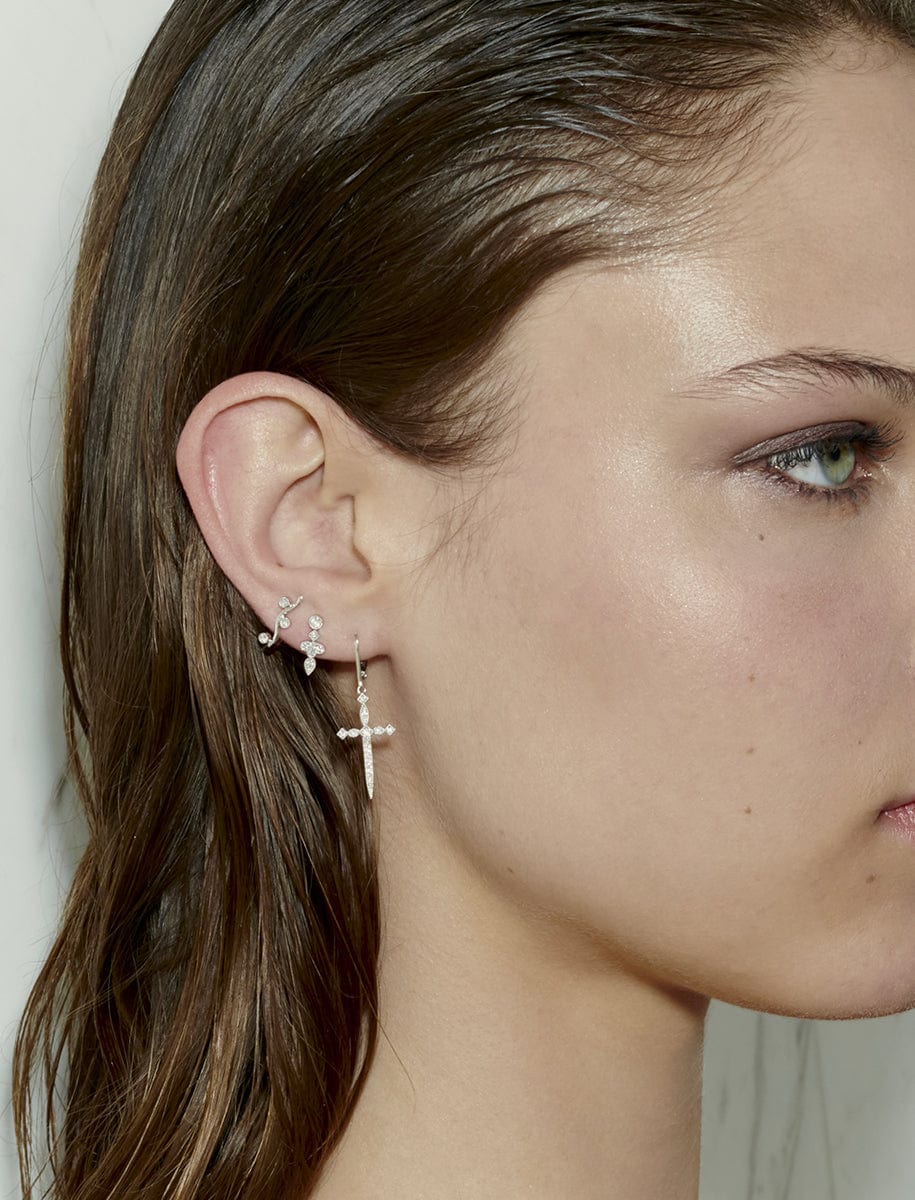 Boucles d'oreilles Diabolique Or et diamants – Image 3