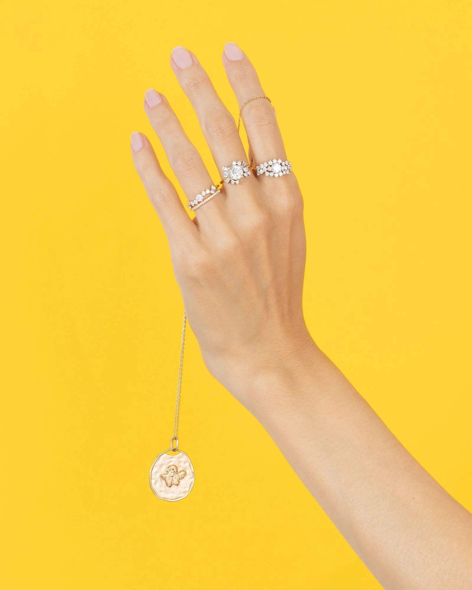 Médaille Angelo - fabriquée avec VOTRE or – Image 8