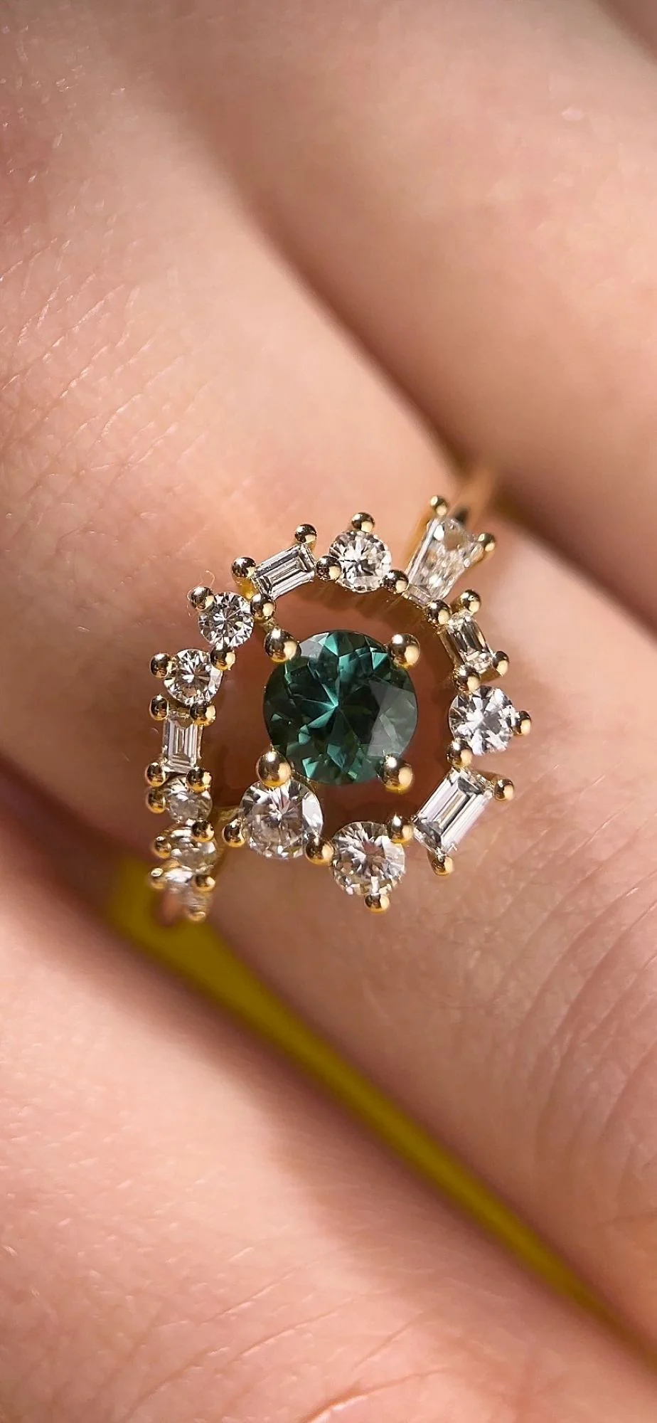 Colimaçon tourmaline et diamants – Image 2