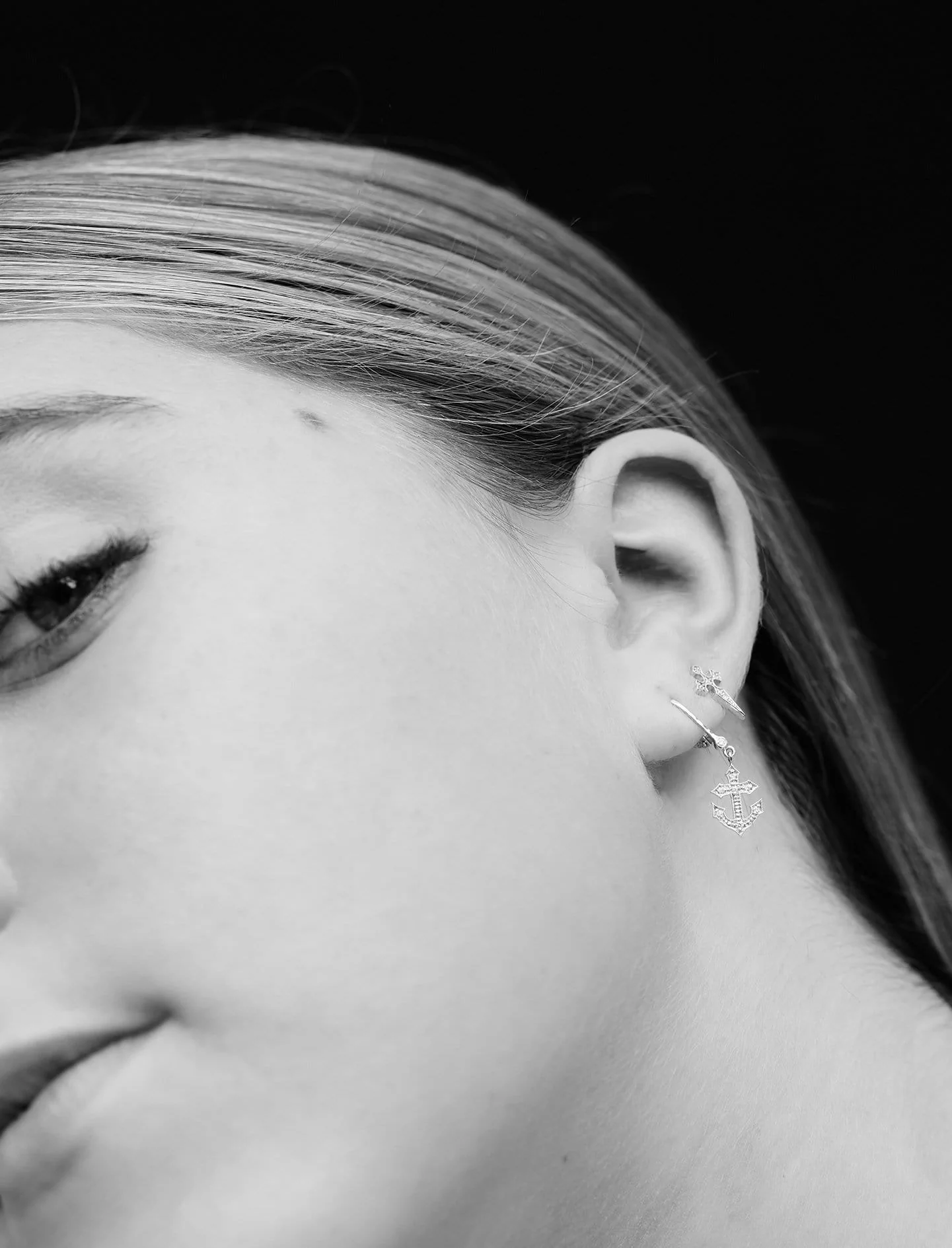 Boucles d'oreilles Jala Or et diamants – Image 2