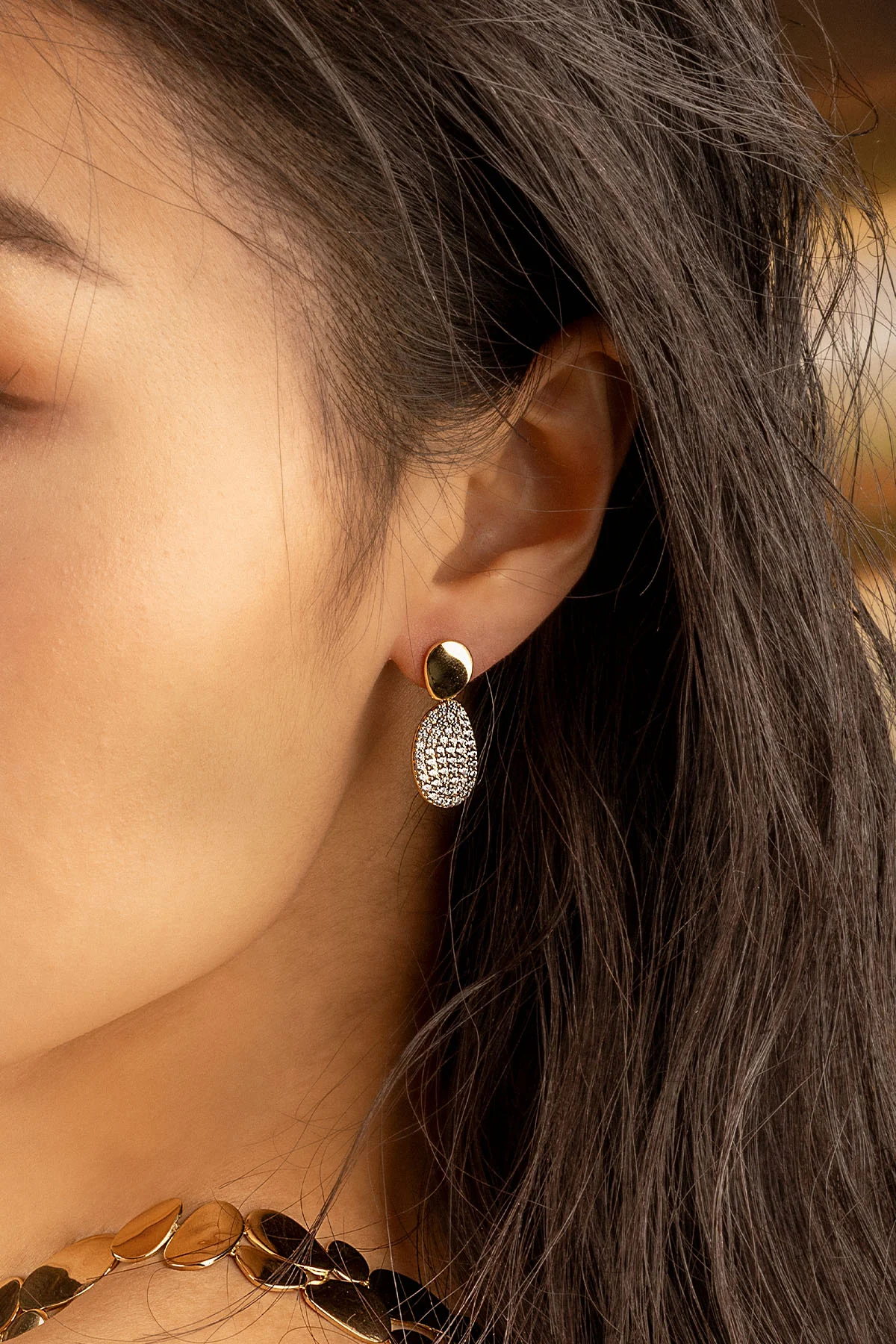 Boucles d'Oreilles Galet – Image 2