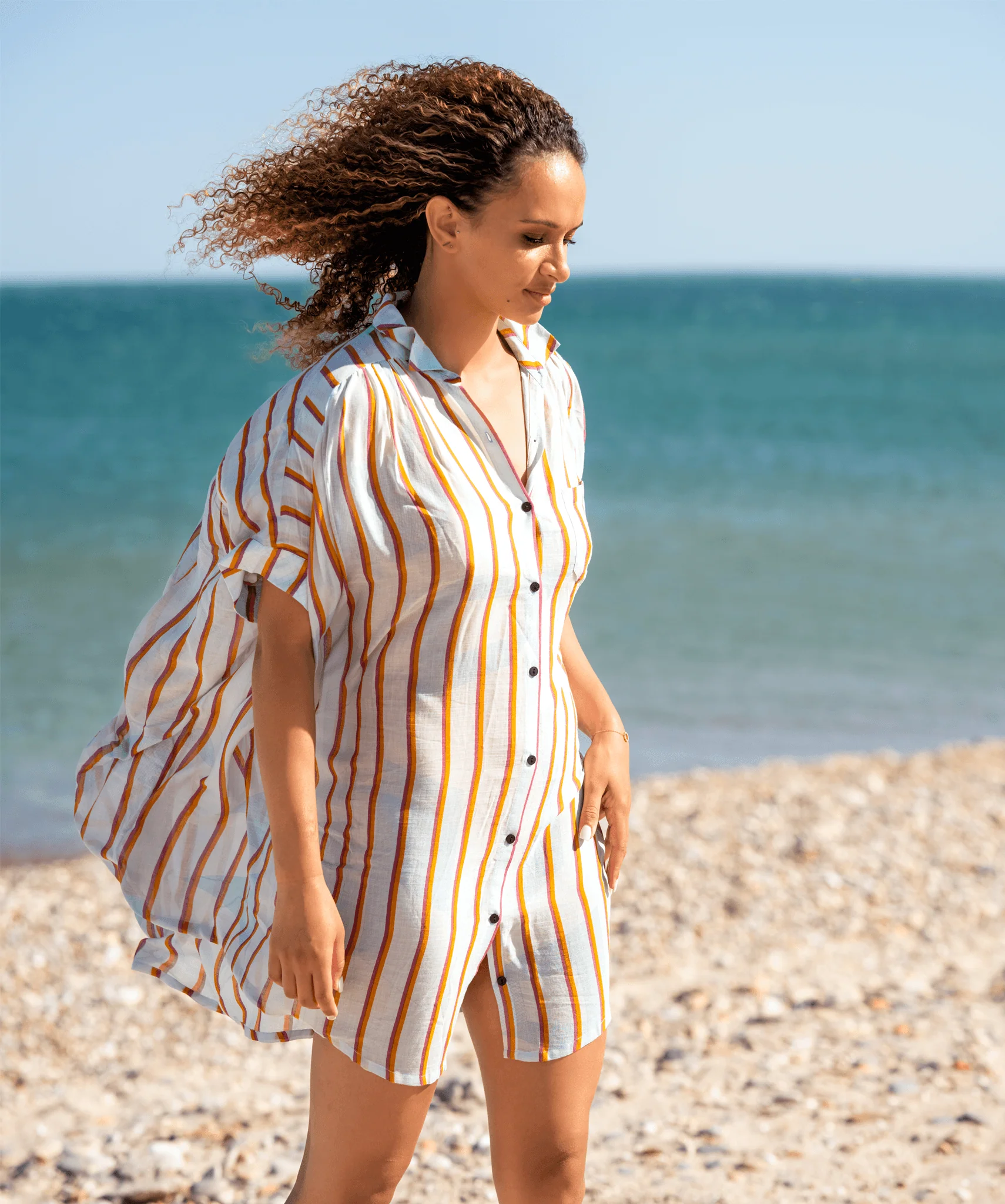 Robe de plage - Sens - Bleu – Image 2